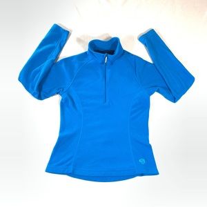 Mountain Hardwear Women’s Bright Blue Half-Zip Fleece Pullover